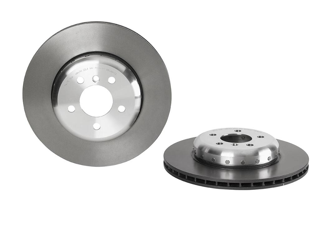 Brembo Brake Pads and Rotors Kit - Front and Rear (370mm/345mm) (Low-Met)
